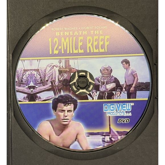 Robert Wagner - Beneath The Twelve Mile Reef Movie DVD 2004 Digiview Prod Drama - Picture 8 of 11
